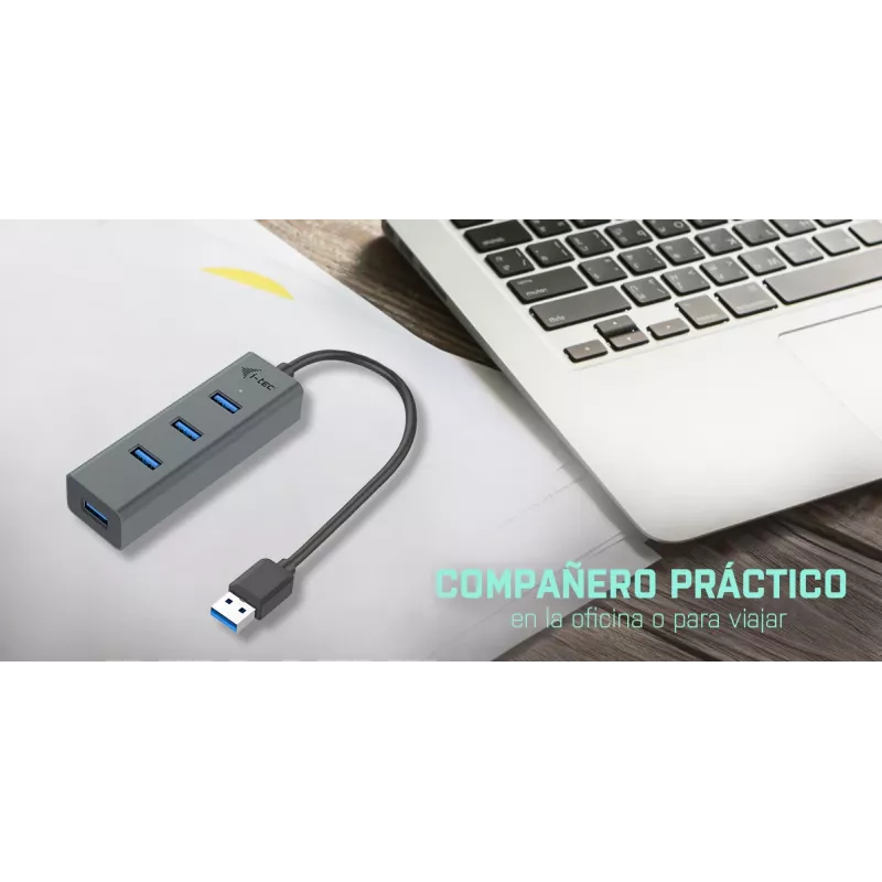 Hub USB i-tec Metal USB 3.0 HUB 4 porte