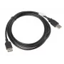 Cavo USB A-A LANBERG CA-USBE-10CC-0018-BK, USB 2.0, 1,8 m, nero