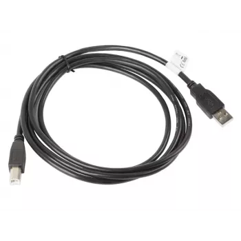 Cavo USB 2.0 LANBERG CA-USBA-10CC-0018-BK — 1,8 m, USB A (connettore maschio) su USB B (connettore maschio), nero