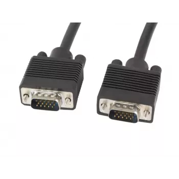 Cavo VGA LANBERG M/M doppia schermatura nucleo in ferrite 1,8 m nero