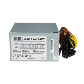 Alimentatore IBOX Cube Ii 500 W 20+4 pin ATX ATX argento