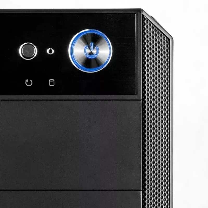 Case PC Modecom Oberon Pro Midi Tower, ATX/Micro ATX/ITX, finestra laterale, scheda video fino a 395 mm, 2x USB 3.0, nero