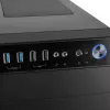 Case PC Modecom Oberon Pro Midi Tower, ATX/Micro ATX/ITX, finestra laterale, scheda video fino a 395 mm, 2x USB 3.0, nero