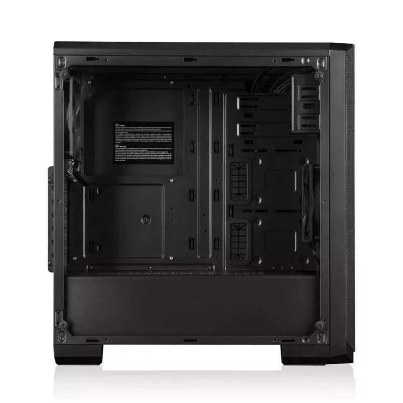 Case PC Modecom Oberon Pro Midi Tower, ATX/Micro ATX/ITX, finestra laterale, scheda video fino a 395 mm, 2x USB 3.0, nero