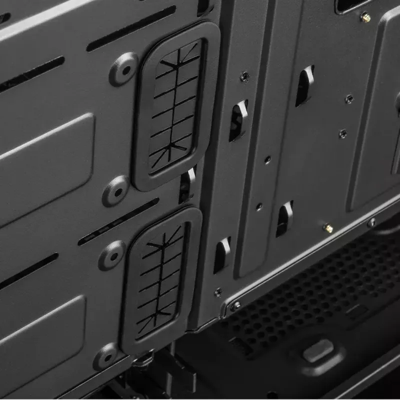 Case PC Modecom Oberon Pro Midi Tower, ATX/Micro ATX/ITX, finestra laterale, scheda video fino a 395 mm, 2x USB 3.0, nero