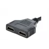 Cavo HDMI Gembird DSP-2PH4-04 — HDMI Type-A maschio su 2× HDMI Type-A femmina, nero, connettori dritti