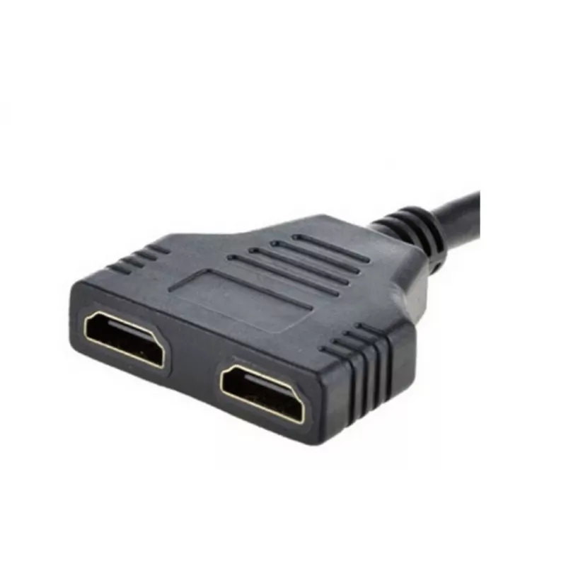 Cavo HDMI Gembird DSP-2PH4-04 — HDMI Type-A maschio su 2× HDMI Type-A femmina, nero, connettori dritti