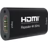 Ripetitore AV TECHLY IDATA-HDMI2-RIP4KT — HDMI 2.0, HDCP 2.2, 4096×2160, distanza massima 40 m, nero