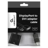 Cavo adattatore GEMBIRD DisplayPort a DVI – nero