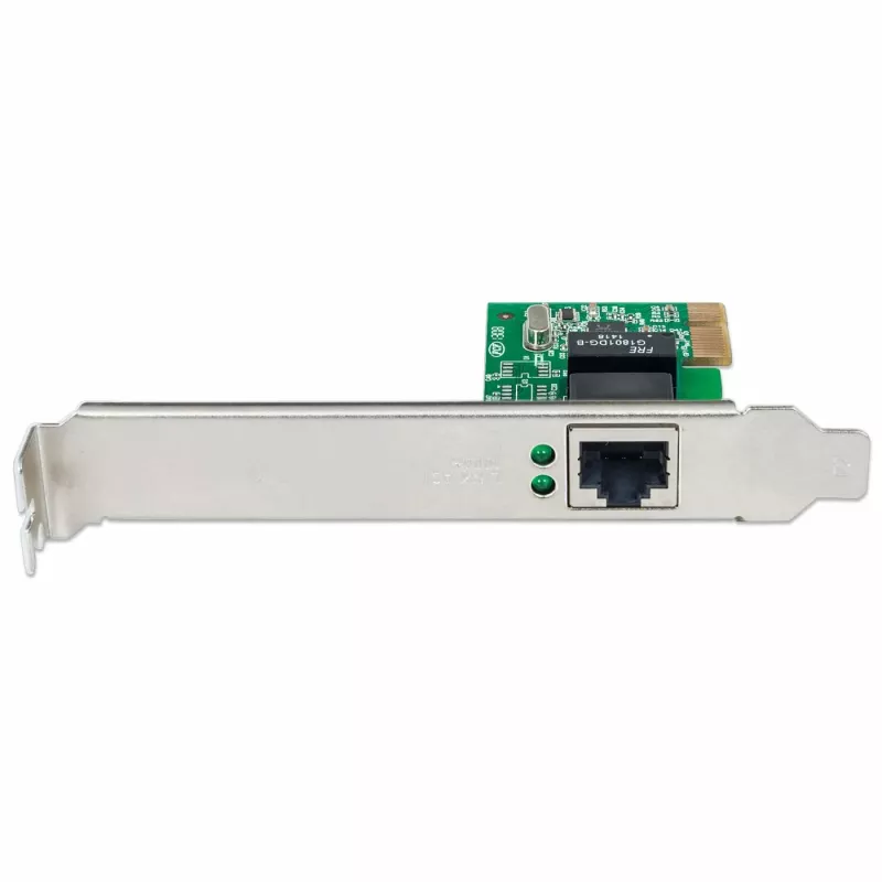 Scheda di rete Intellinet Gigabit PCI Express, scheda Ethernet 10/100/1000 Mbps PCI Express RJ45