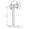Supporto/montaggio TV Techy ICA-TR11 177,8 cm (70