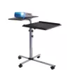 Supporto per laptop Techly universale carrello regolabile per notebook proiettore nero