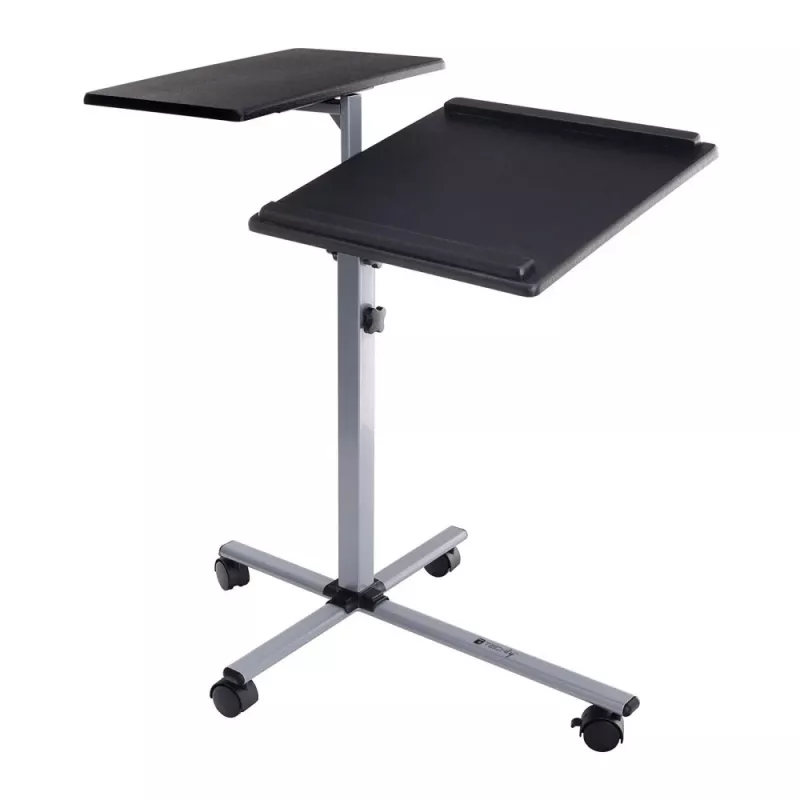 Supporto per laptop Techly universale carrello regolabile per notebook proiettore nero