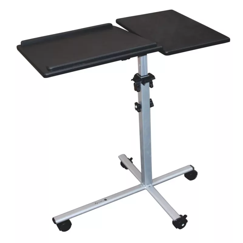 Supporto per laptop Techly universale carrello regolabile per notebook proiettore nero