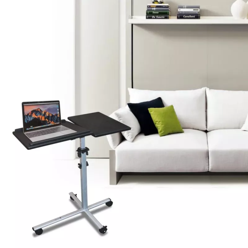 Supporto per laptop Techly universale carrello regolabile per notebook proiettore nero