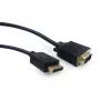 Gembird CCP-DPM-VGAM-6 cavo adattatore da DisplayPort a VGA, 1,8 m, nero