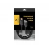 Gembird CCP-DPM-VGAM-6 cavo adattatore da DisplayPort a VGA, 1,8 m, nero