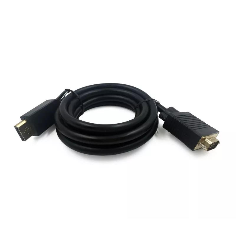 Gembird CCP-DPM-VGAM-6 cavo adattatore da DisplayPort a VGA, 1,8 m, nero