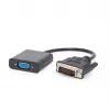 Cavo adattatore video Gembird DVI-D (connettore maschio) a VGA (connettore femmina) 0,2 m, nero