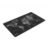Tappetino mouse NATEC Time Zone Map Maxi — tessuto 400×800 mm, 2,5 mm, impermeabile, antiscivolo