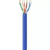 Cavo di rete Techly ITP6-CCA-305-BL Cat6 U/UTP, 305 m, rigido, CCA, blu