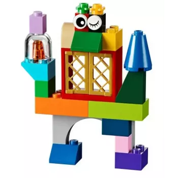 Set da costruzione LEGO Classic 10698 — 790 pezzi, multicolore, 33 colori, incluse basi verdi e accessori