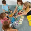 Set da costruzione LEGO Classic 10698 — 790 pezzi, multicolore, 33 colori, incluse basi verdi e accessori