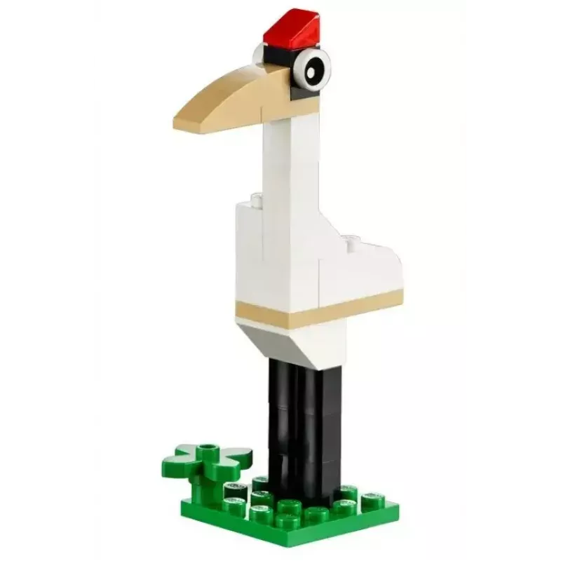 Set da costruzione LEGO Classic 10698 — 790 pezzi, multicolore, 33 colori, incluse basi verdi e accessori