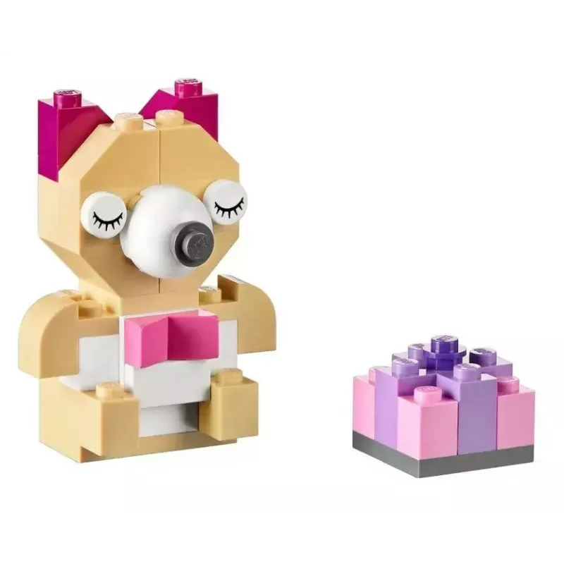 Set da costruzione LEGO Classic 10698 — 790 pezzi, multicolore, 33 colori, incluse basi verdi e accessori