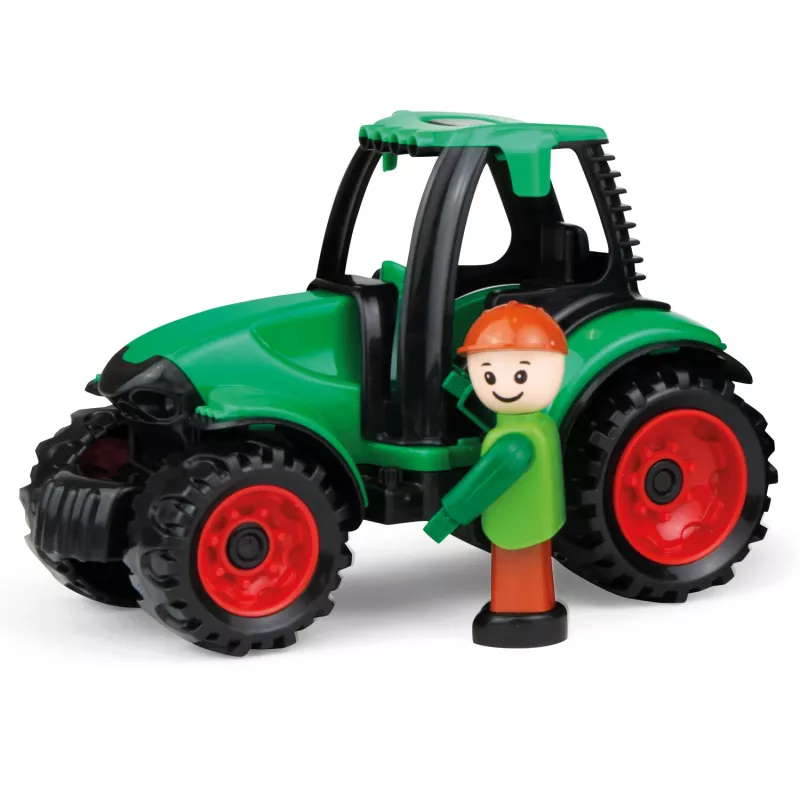 Lena Truckies trattore, trattore, 2 anni, plastica, nero, verde