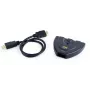Hub interfaccia HDMI Gembird DSW-HDMI-35 — 3 porte, HDMI, cavo 0,5 m, nero