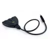 Hub interfaccia HDMI Gembird DSW-HDMI-35 — 3 porte, HDMI, cavo 0,5 m, nero