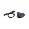 Hub interfaccia HDMI Gembird DSW-HDMI-35 — 3 porte, HDMI, cavo 0,5 m, nero