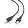 Cavo GEMBIRD USB 2.0 Type-A a USB Type-B 1 m, nero