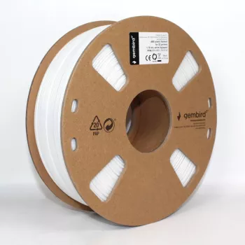 Filamento GEMBIRD ABS – bianco – 1,75 mm – 1 kg