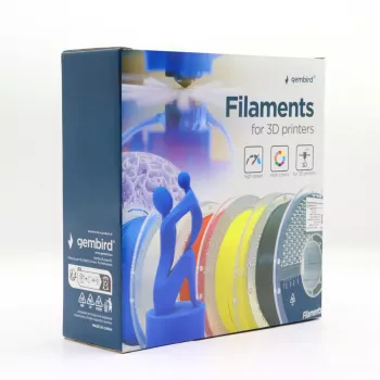 Materiale per stampa 3D Gembird 3DP-ABS1.75-01-B ABS Navy 1 kg