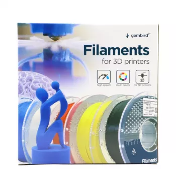 Materiale per stampa 3D Gembird 3DP-ABS1.75-01-B ABS Navy 1 kg