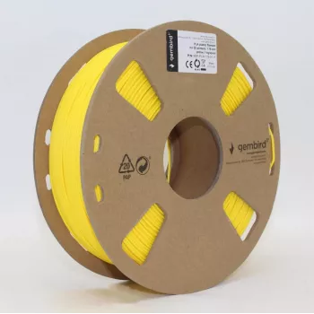 Filamento GEMBIRD PLA giallo, 1,75 mm, 1 kg