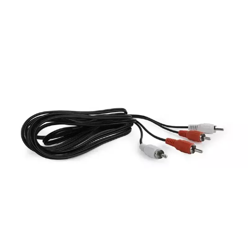 Cavo audio Gembird CCA-2R2R-6 1,8 m 2 x RCA nero