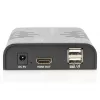 Extender KVM HDMI DIGITUS, 120 m tramite cavo di rete (Cat 5, 5E, 6), Full HD, 1080p