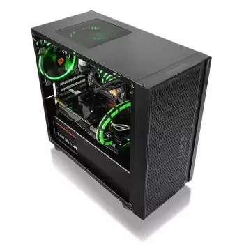 Case PC Thermaltake Versa H18 micro tower nero