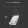 ICY BOX IB-241WP Case HDD/SSD antracite, argento 2,5