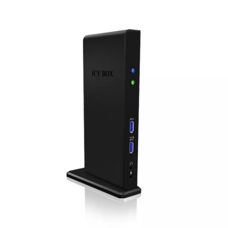 ICY BOX IB-DK2241AC Con filo USB 3.2 Gen 1 (3.1 Gen 1) Type-A nero