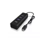 ICY BOX IB-HUB1409-C3 USB 3.2 Gen 1 (3.1 Gen 1) Type-C 5000 Mbit/s nero