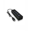 ICY BOX IB-HUB1409-C3 USB 3.2 Gen 1 (3.1 Gen 1) Type-C 5000 Mbit/s nero