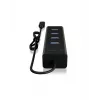ICY BOX IB-HUB1409-C3 USB 3.2 Gen 1 (3.1 Gen 1) Type-C 5000 Mbit/s nero