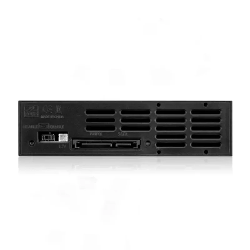 ICY BOX IB-158SSK-B Staffa di montaggio 13,3 cm (5,25 inch) nero