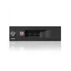 ICY BOX IB-168SK-B rack mobile senza vassoio per HDD SATA da 3,5″ in vano da 5,25″ (13,3 cm), con serratura, nero