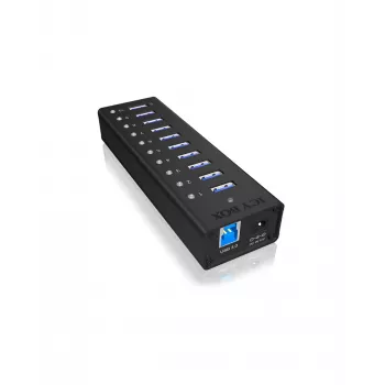 ICY BOX IB-AC6110 USB 3.2 Gen 1 (3.1 Gen 1) Type-B 5000 Mbit/s nero