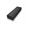 ICY BOX IB-AC6110 USB 3.2 Gen 1 (3.1 Gen 1) Type-B 5000 Mbit/s nero